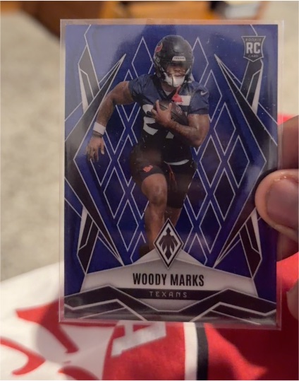 2025 Panini Phoenix #236 Woody Marks — front