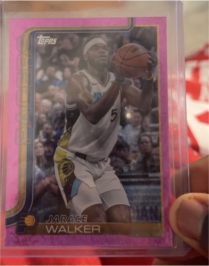 2025-26 Topps #50 Jarace Walker — front