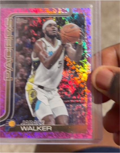 2025-26 Topps #50 Jarace Walker — front