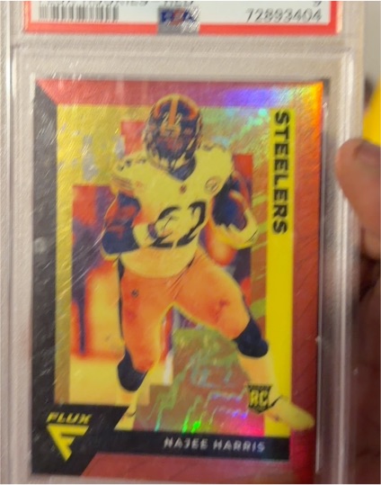 2021 Panini Chronicles Flux Rookies #FX-9 Najee Harris — front