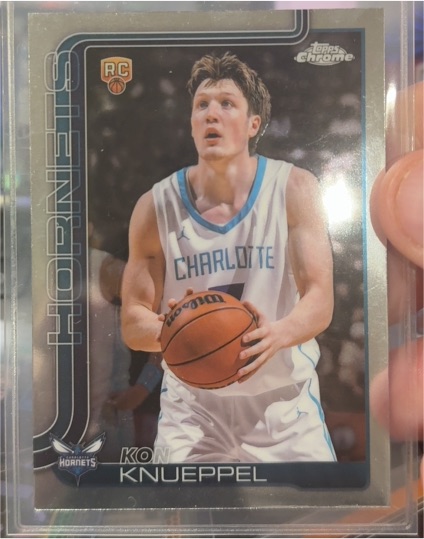 2025-26 Topps Chrome #254 Kon Knueppel — front