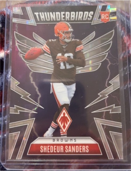 2025 Panini Phoenix Thunderbirds #13 Shedeur Sanders — front