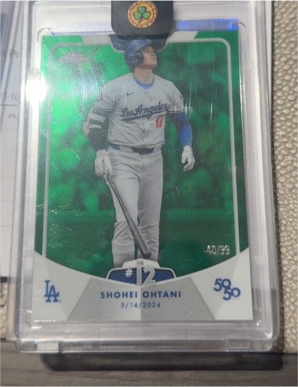 2024 Topps 50/50 #12 Shohei Ohtani — front