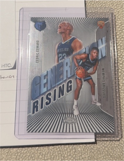 2025-26 Topps Chrome #GR-19 Cedric Coward — front