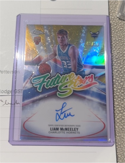 2025-26 Topps Chrome #FS-LMC Liam McNeeley Future Stars — front