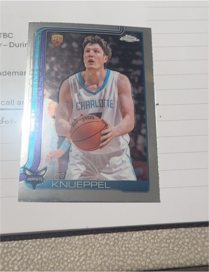2025-26 Topps Chrome #254 Kon Kneuppel — front