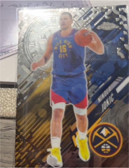 2025-26 Topps Chrome #GT-9 Nikola Jokić Go Time — front