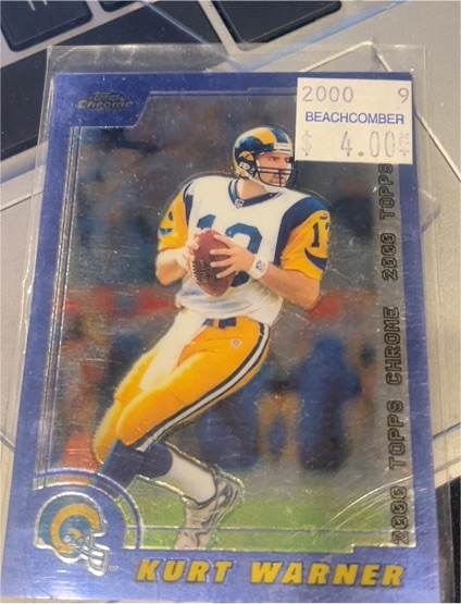 2000 Topps Chrome #20 Kurt Warner — front