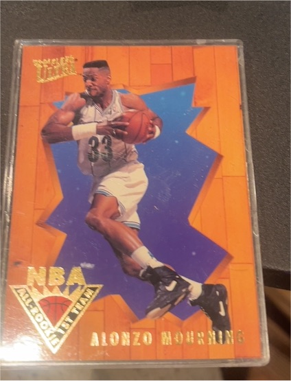 1993-94 Fleer Ultra #4 Alonzo Mourning All-Rookie Team — front