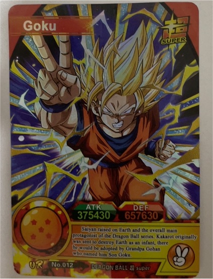 Dragon Ball Super #012 Goku — front