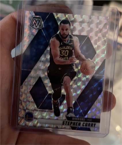 2024-25 Panini Mosaic #163 Stephen Curry — front