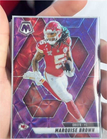 2025 Panini Mosaic #73 Marquise Brown — front