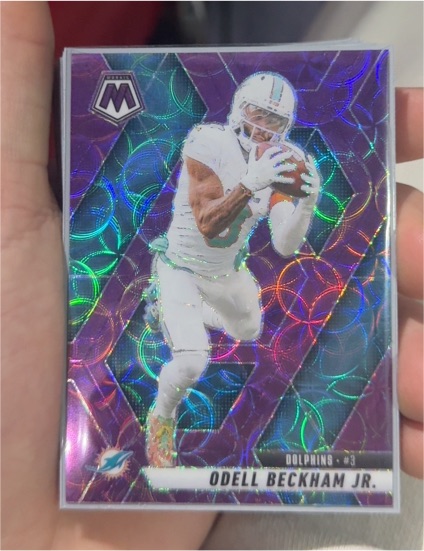 2025 Panini Mosaic #189 Odell Beckham Jr. — front