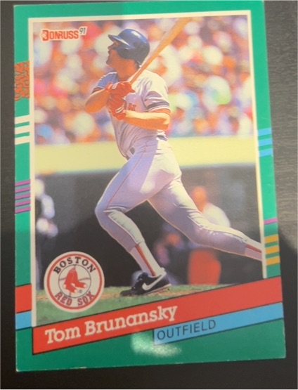 1991 Donruss #513 Tom Brunansky — front