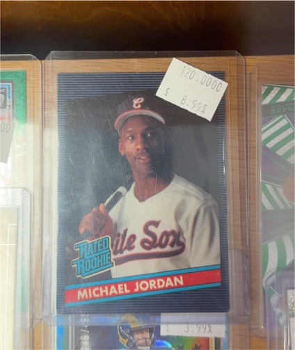 1990 Donruss Rated Rookie #Michael Jordan — front