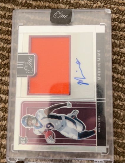 2023 Panini One #316 Marvin Mims — front