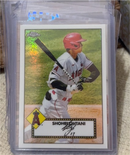2021 Topps Chrome 1952 Topps Redux #T52-43 Shohei Ohtani — front