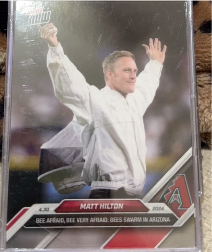 2024 Topps Now #145 Matt Hilton — front