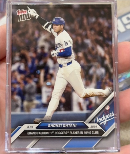 2024 Topps Now #584 Shohei Ohtani — front