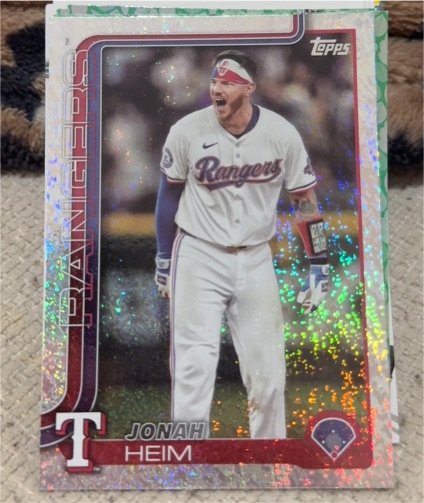 2025 Topps Series 1 #51 Jonah Heim — front