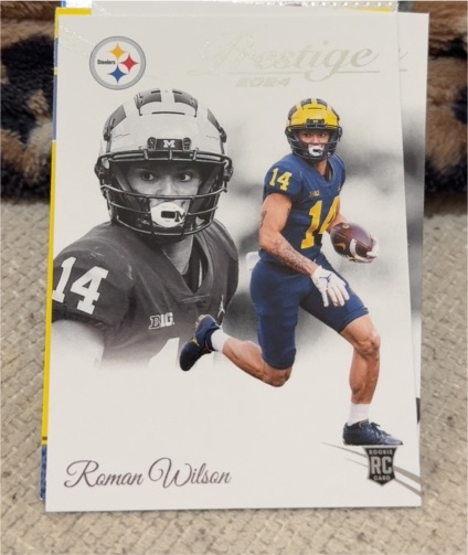 2024 Panini Prestige #366 Roman Wilson — front