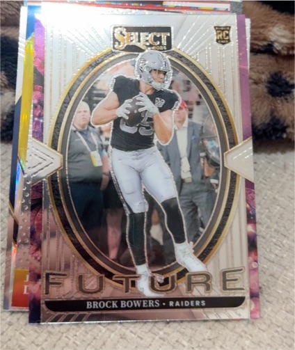 2024 Panini Select #3 Brock Bowers Future — front