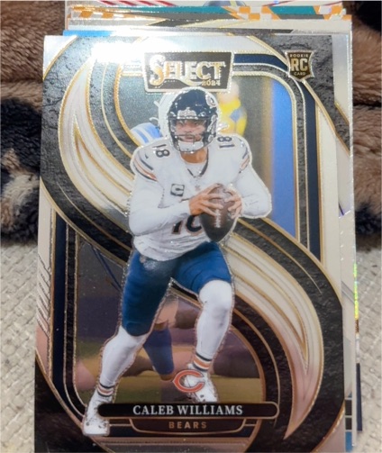 2024 Panini Select Premier Level #114 Caleb Williams — front