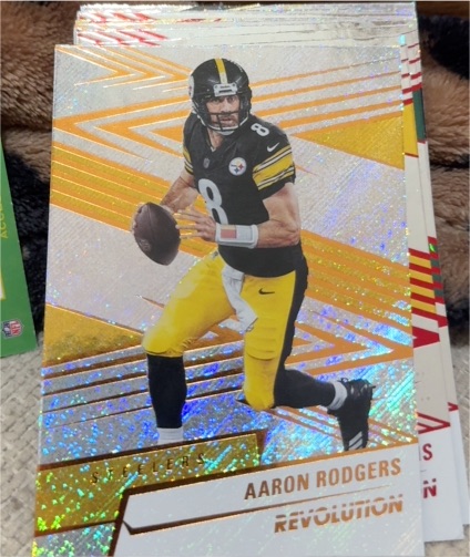 2025 Panini Revolution #45 Aaron Rodgers — front