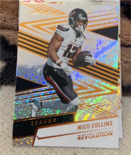 2025 Panini Revolution #127 Nico Collins — front