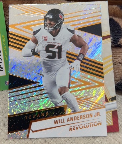 2025 Panini Revolution #36 Will Anderson Jr. — front