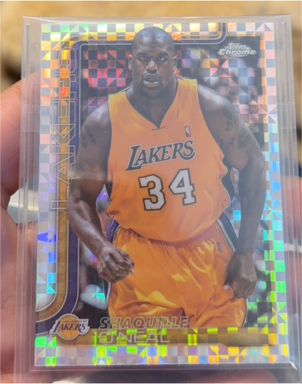 2025-26 Topps Chrome #242 Shaquille O'Neal — front