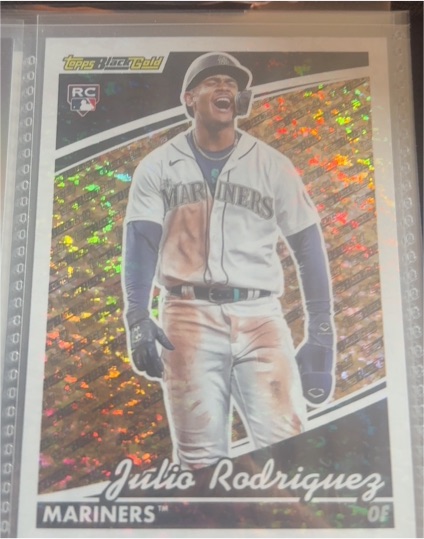2022 Topps Update Black Gold #BG-12 Julio Rodriguez — front