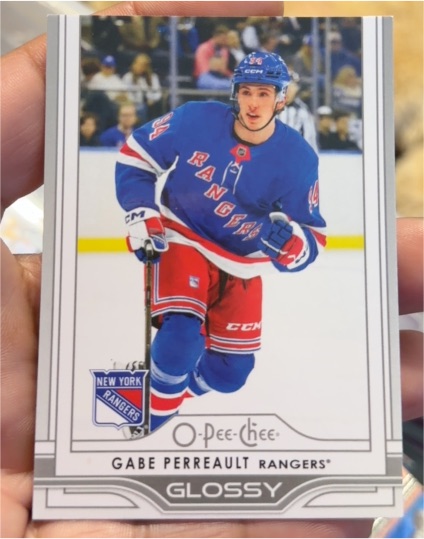 2025-26 Upper Deck Series 1 O-Pee-Chee Glossy #OG-3 Gabe Perreault — front