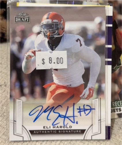 2015 Leaf Draft #BA-EH1 Eli Harold Autographs Auto — front