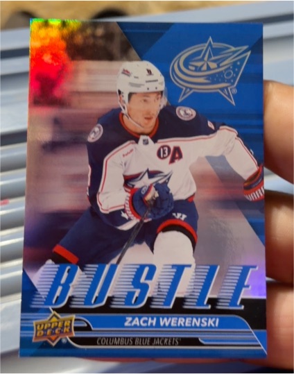 2025-26 Upper Deck Bustle #B-13 Zach Werenski — front
