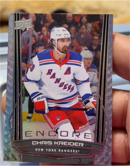 2025-26 Upper Deck Series 1 Encore #E-66 Chris Kreider — front