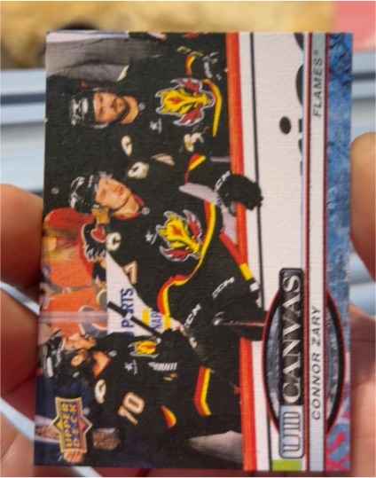 2025-26 Upper Deck Series 1 UD Canvas #C-33 Connor Zary — front