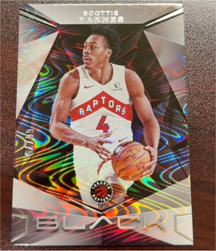 2023-24 Panini Black #54 Scottie Barnes — front