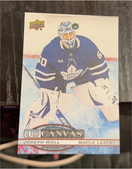 2025-26 Upper Deck Series 1 CANVAS #C-69 Joseph Woll — front