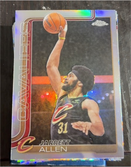 2025-26 Topps Chrome #52 Jarrett Allen — front
