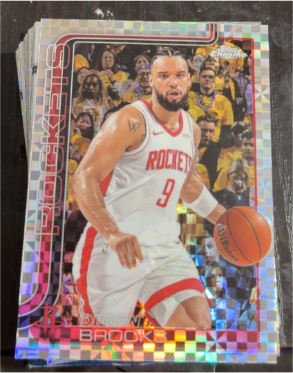 2025-26 Topps Chrome #70 Dillon Brooks — front