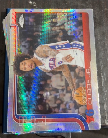 2025-26 Topps Chrome #114 Kelly Oubre Jr. — front