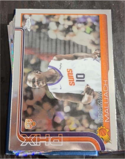 2025-26 Topps Chrome #260 Khaman Maluach — front