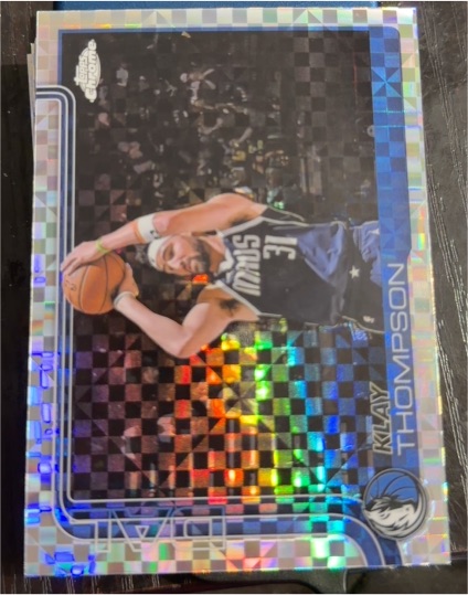 2025-26 Topps Chrome #42 Klay Thompson — front