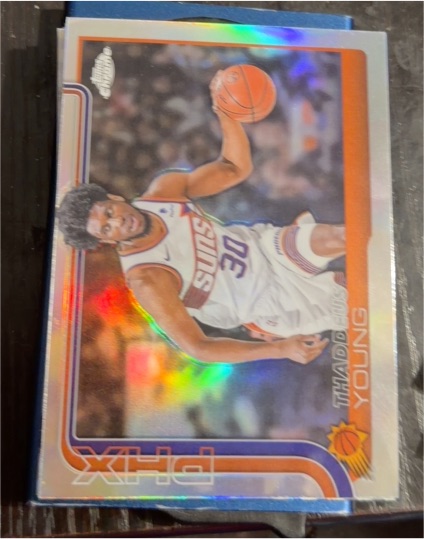 2025-26 Topps Chrome #135 Thaddeus Young — front