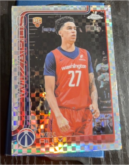 2025-26 Topps Chrome #271 Will Riley — front