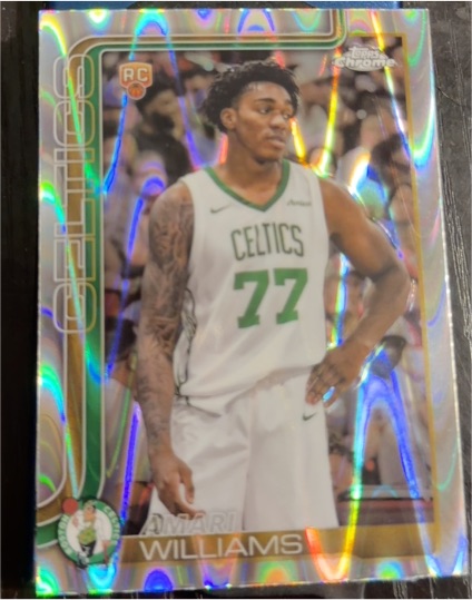 2025-26 Topps Chrome #297 Amari Williams — front