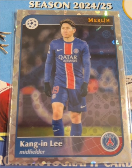 2024-25 Topps UEFA Club Competitions #4 Kang-in Lee — front