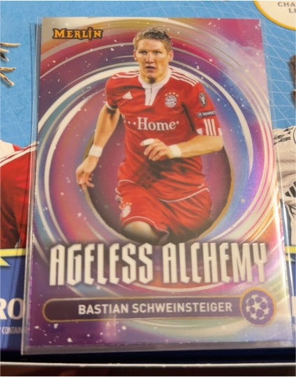 2024-25 Topps Merlin #AA-2 Bastian Schweinsteiger Ageless Alchemy — front