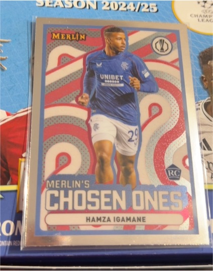 2024-25 Topps Merlin #MC-17 Hamza Igamane — front